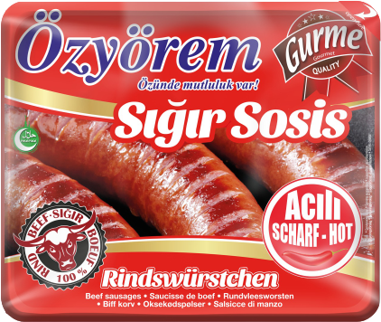 Rindswürstchen Scharf